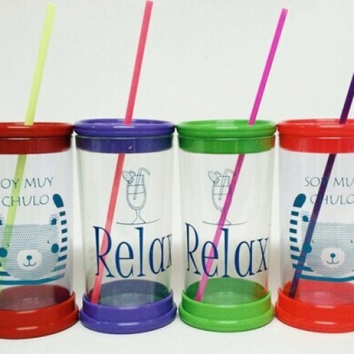 Vasos con diseño